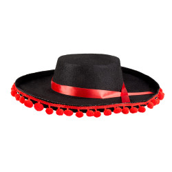 Španielsky flamencový klobúk